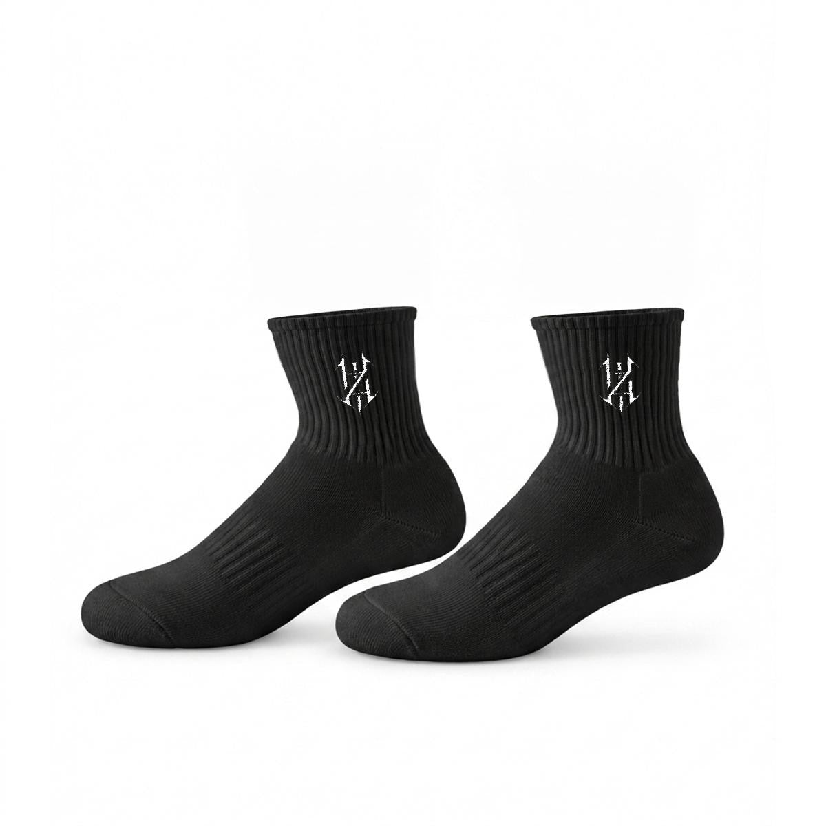 HazeAllure embroidered Mid-Socks