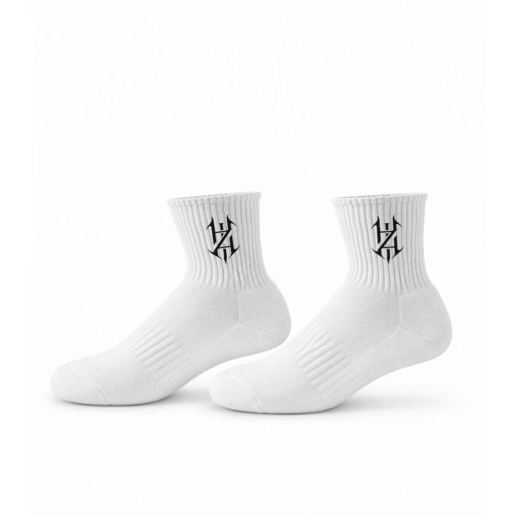 HazeAllure embroidered Mid-Socks