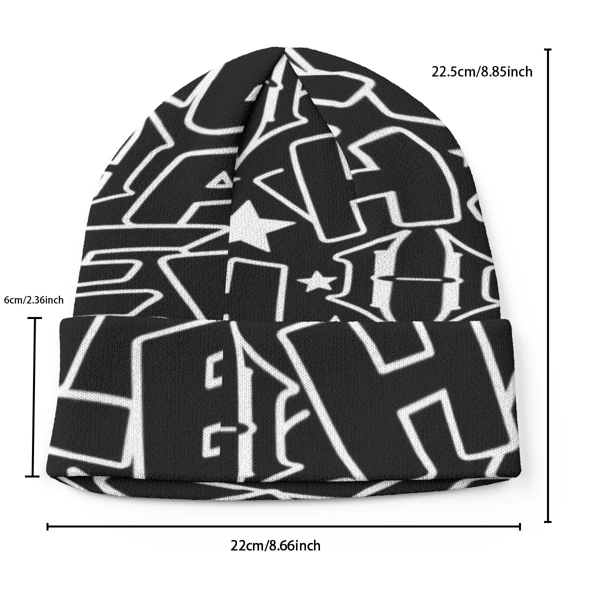 Echoed Skullcap Beanie