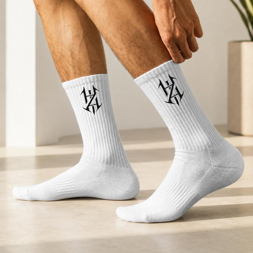 HazeAllure embroidered socks