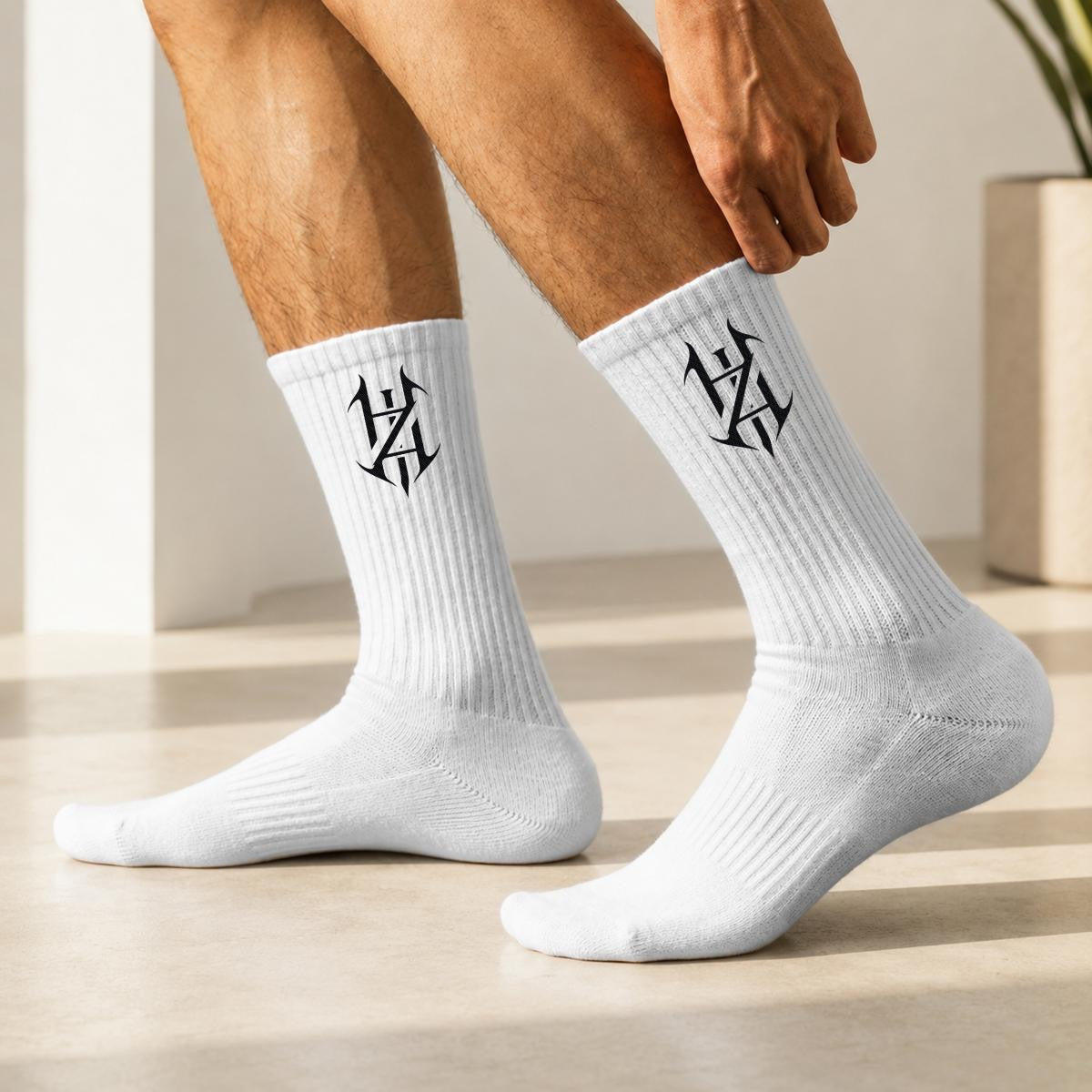 HazeAllure embroidered socks