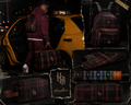 Bordeaux Nights. 5 Piece Luggage set ( 2 color)