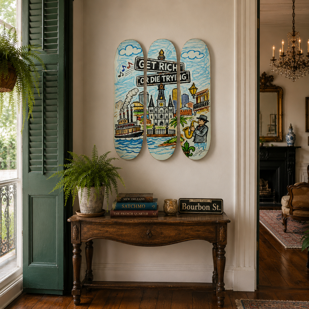 NOLA Midnight Mosaic. "Single Series"
