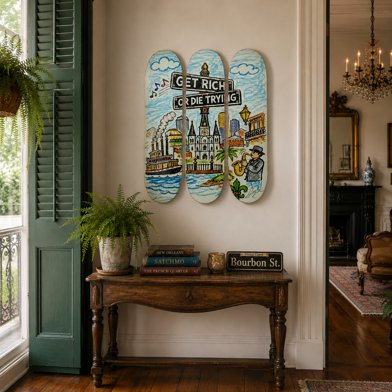 NOLA Midnight Mosaic. "Single Series"