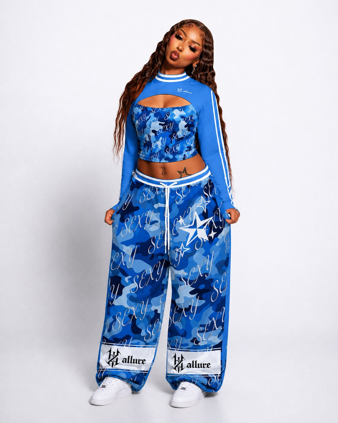 Chaos Chic Camo Set.(Blue)